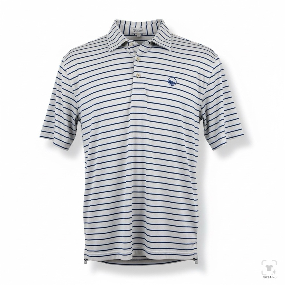 Peter Millar Blue Golf Polo Shirt